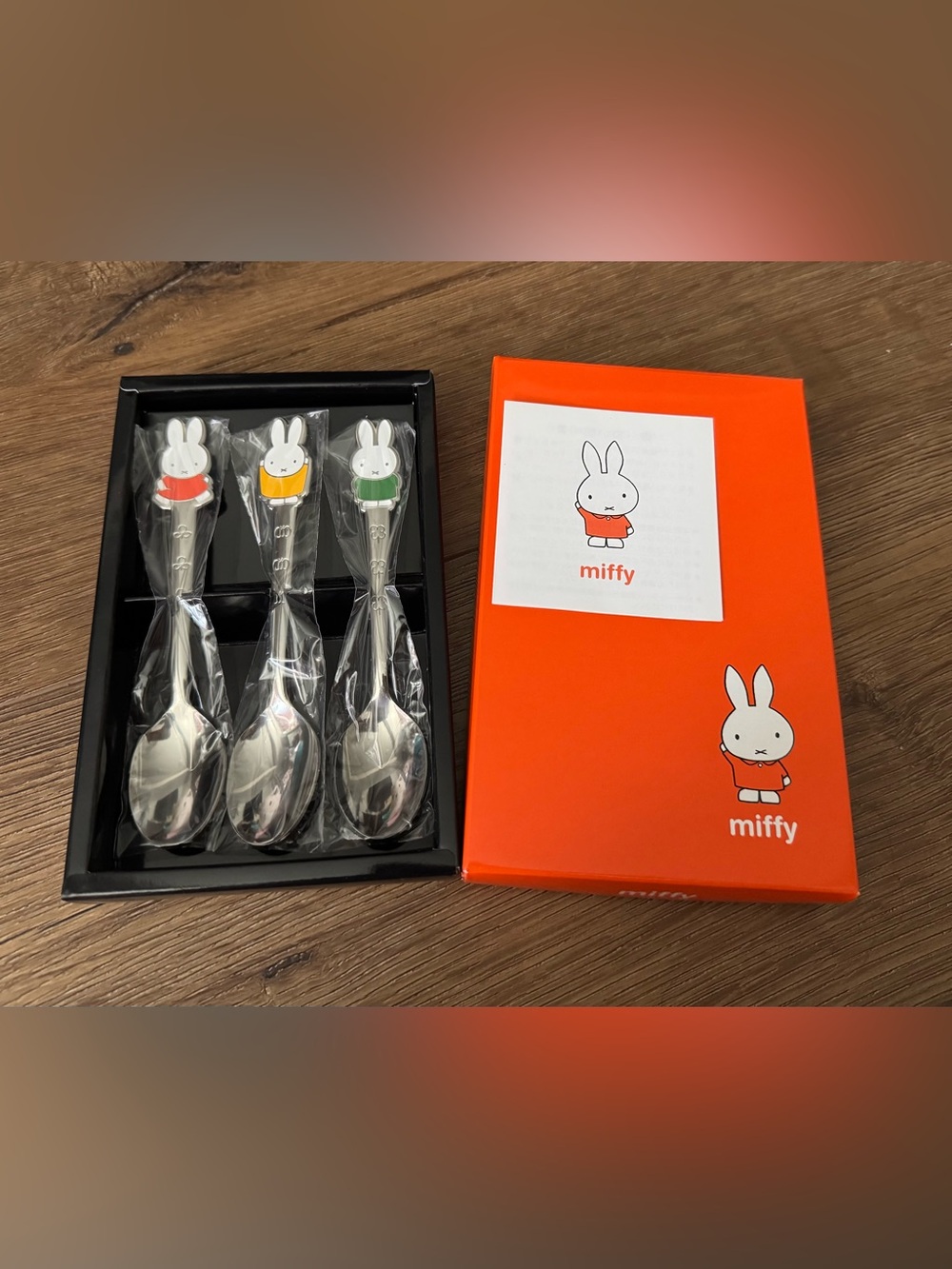 MIFFY-Imported (NWT) 3 Piece Silver Spoon Set